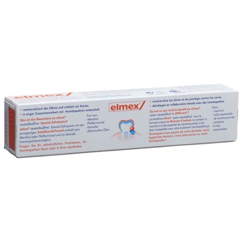 Elmex Mentholfrei Zahnpasta Tube 75ml buy online