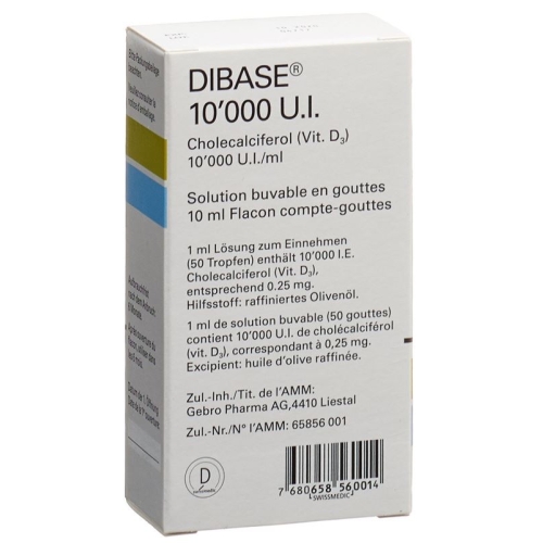 Dibase Tropfen 10000 Ie/ml Flasche 10ml buy online