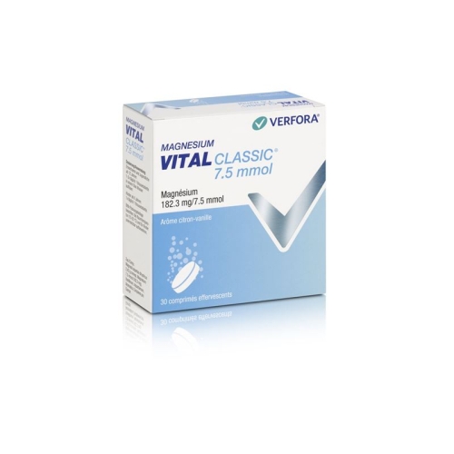 Magnesium Vital Classic Brausetabl 7.5 mmol 30 pcs buy online