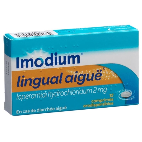 Imodium Lingual Akut Schmelztabletten 2mg 12 Stück buy online