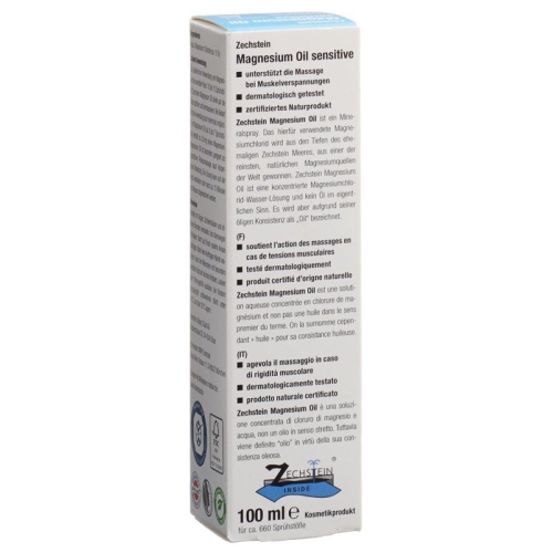 Zechstein Magnesium Oil sensitive Spr 100ml buy online