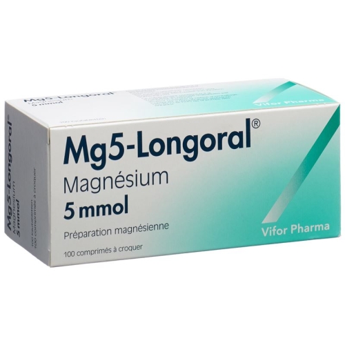 Mg5-longoral Kautabletten 5 Mmol 100 Stück buy online