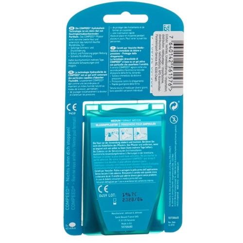 Compeed (pi) Blasenpflaster Medium Ch 5 Stück buy online