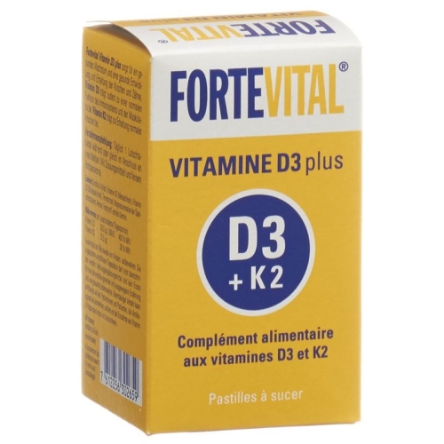 Fortevital Vitamin D3 Plus Lutschtabletten Dose 60g buy online