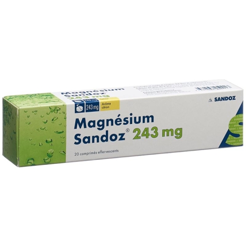 Magnesium Sandoz Brausetabletten 20 Stück buy online