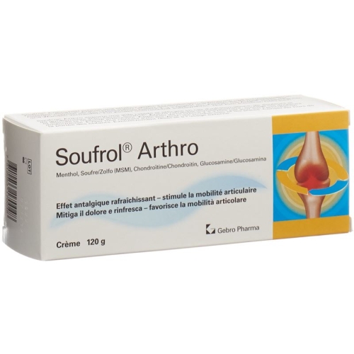 Soufrol Arthro Cream tube 120g buy online