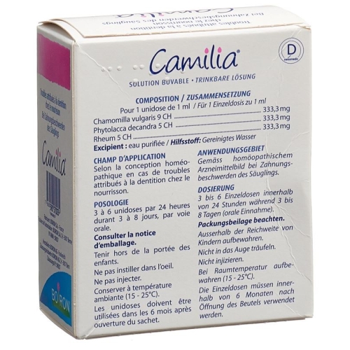 Camilia Lösung 30 Unidos 1ml buy online