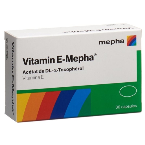 Vitamin E Mepha Kapseln 30 Stück buy online