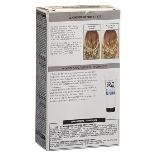 Colovista Remover Kit Tube buy online