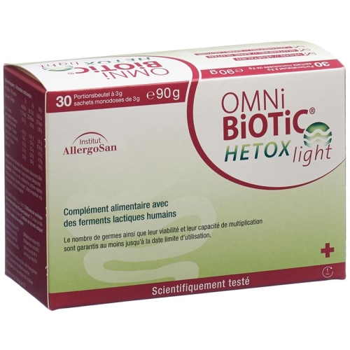 Omni-Biotic Hetox light powder 30x 3g buy online