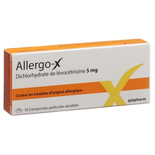 Allergo-x Filmtabletten 5mg 10 Stück buy online