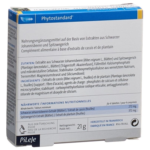 Phytostandard Schw Johannisb-Spitzw Tabletten 30 Stück buy online