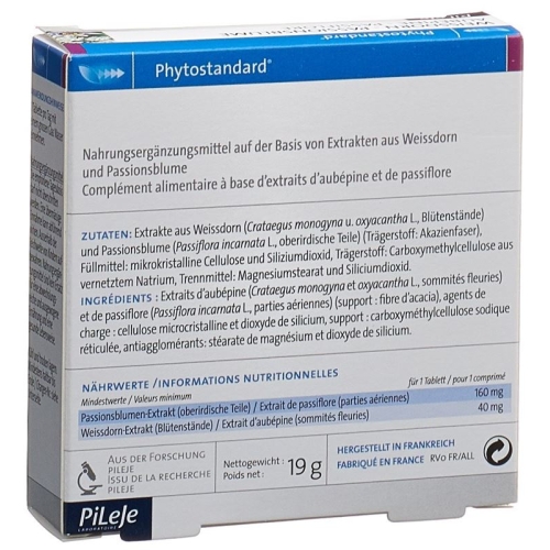 Phytostandard Hawthorn Passionflower Tablets 30 Capsules buy online