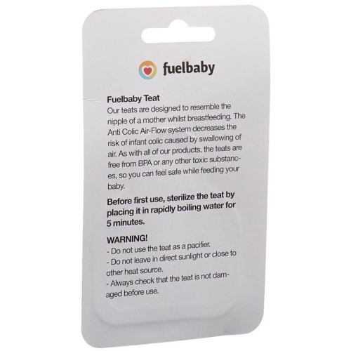 Fuelbaby Teats 0+ Months buy online