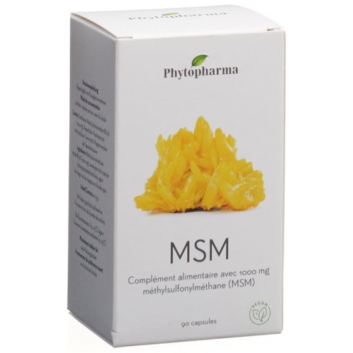 Phytopharma MSM Kapseln 1000mg Dose 90 Stück buy online