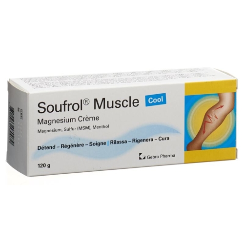 Soufrol Muscle Magnesium Cool Cream 120ml buy online