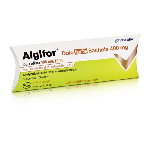 Algifor Dolo Forte Suspension 400mg Muster D 10x 10ml buy online