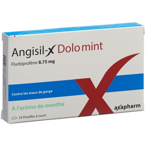 Angisil-x Dolo Lutschtabletten 8.75mg Mint 24 Stück buy online