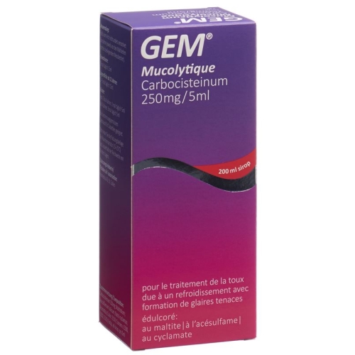 Gem Mucolyticum Sirup Flasche 200ml buy online