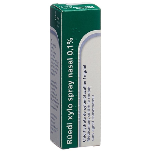 Rueedi Xylo Nasenspray 0.1% 10ml buy online