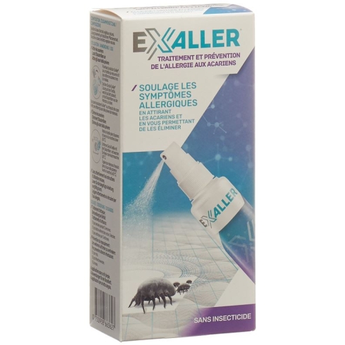 Exaller anti dust mite spray 75ml buy online