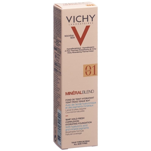 Vichy Mineral Blend Make-Up Fluid 01 Clay 30ml buy online