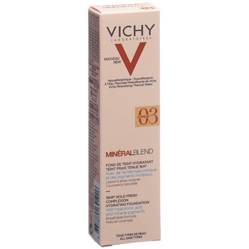 Vichy Mineral Blend Make-Up Fluid 03 Gypsum 30ml buy online