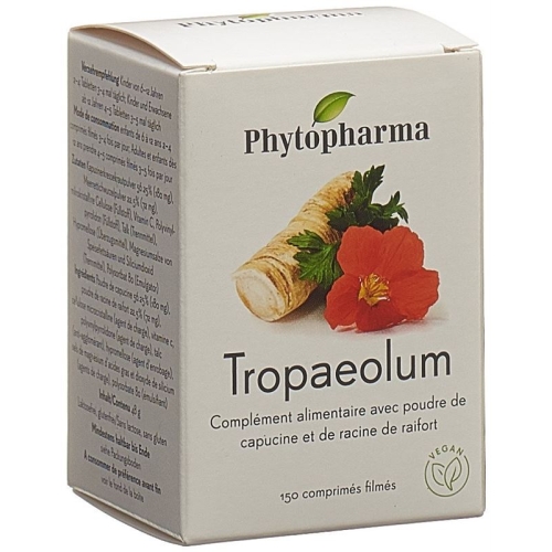 Phytopharma Tropaeolum Filmtabletten Dose 150 Stück buy online