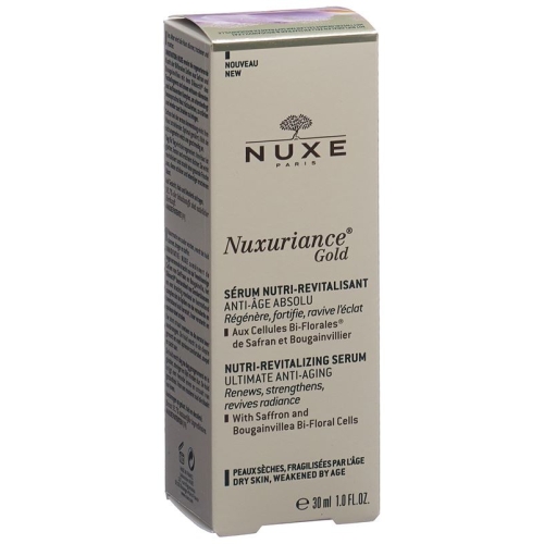 Nuxe Nuxuriance Gold Serum Nutri Revital 30ml buy online