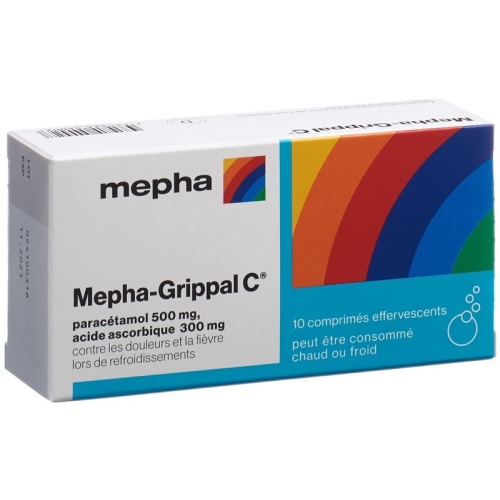 Mepha-grippal C Brausetabletten Beutel 10 Stück buy online