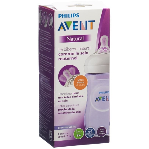 Avent Philips Naturnah Flasche 260ml Lila (neu) buy online