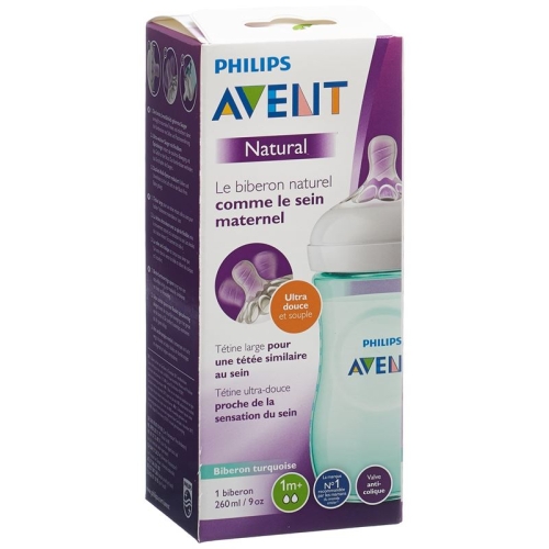 Avent Philips Naturnah bottle 260ml turquoise buy online