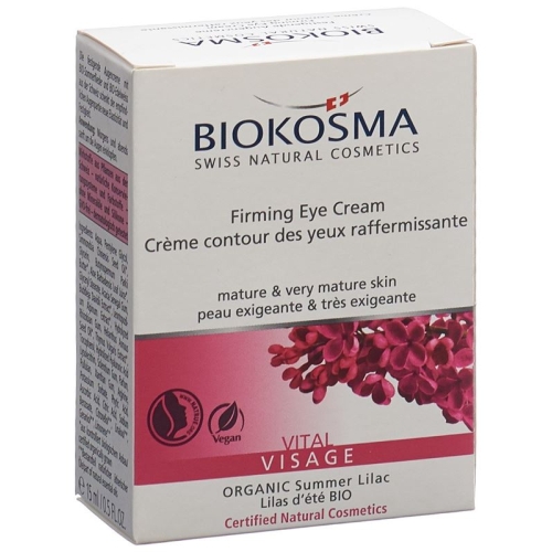 Biokosma Vital Visage Festigende Augencreme 15ml buy online