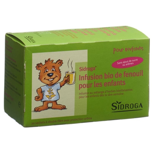 Sidroga organic fennel children 20 pieces buy online