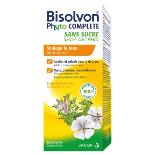 Bisolvon Phyto Complete Sugar Free Cough Syrup 120ml buy online