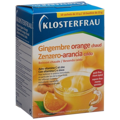 Klosterfrau Heisser Ingwer-Orange 10x 15g buy online