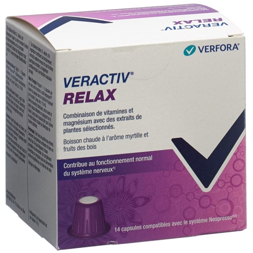 Veractiv Relax Nespresso Capsules 14 Caps buy online