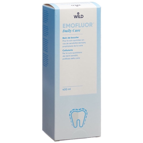 Emofluor Daily care mouthwash 400 ml Fl buy online