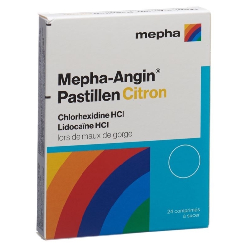 Mepha-angin Pastillen Citron 24 Stück buy online