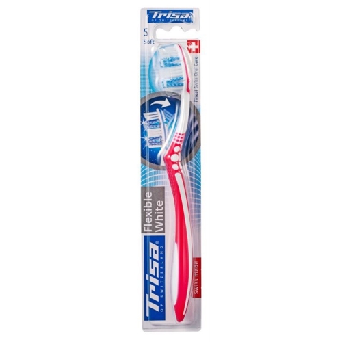 Trisa Flexible White Toothbrush Soft buy online