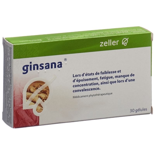 Ginsana hard capsules 30 pcs buy online