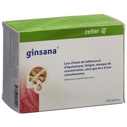 Ginsana hard capsules 100 pcs buy online