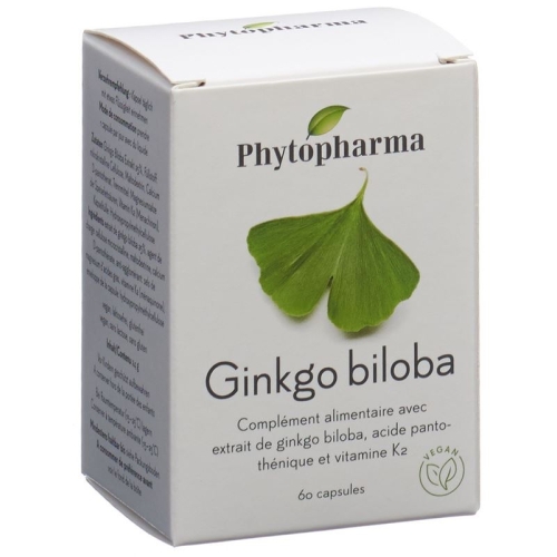 Phytopharma Ginkgo Biloba 60 capsules buy online