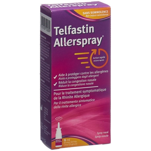 Telfastin Allerspray Nasal Spray bottle 15ml buy online