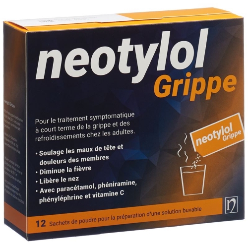 Neotylol Grippe Pulver Beutel 12 Stück buy online