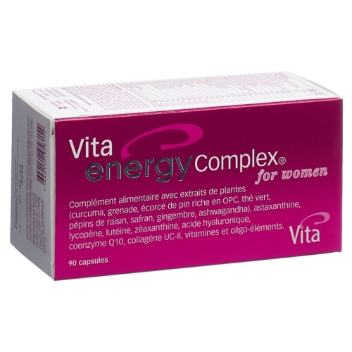 Vita Energy Complex For Women Kapseln Glas 90 Stück buy online