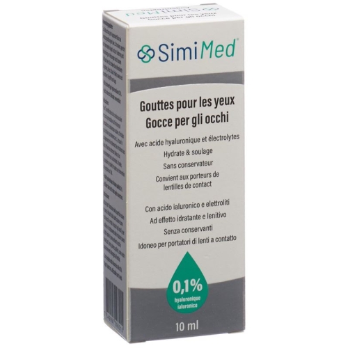 Simimed Augentropfen 0.1% Hyaluron 10ml buy online