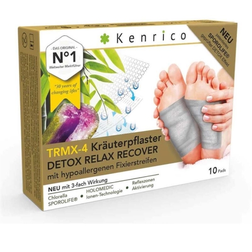 Kenrico Kräuterpflaster Trmx-4 Turma Detox 10 Stück buy online