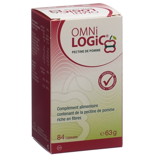 Omni-logic Apfelpektin Kapseln Dose 84 Stück buy online