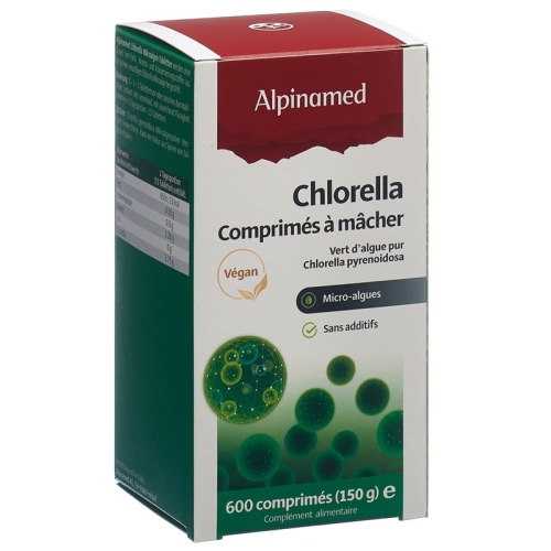 Alpinamed Chlorella Tablets 250mg Tin 600 pieces buy online